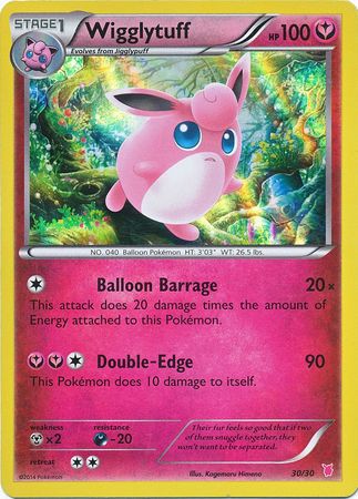 Wigglytuff (30/30) [XY: Trainer Kit 1 - Wigglytuff] | Golgari Games