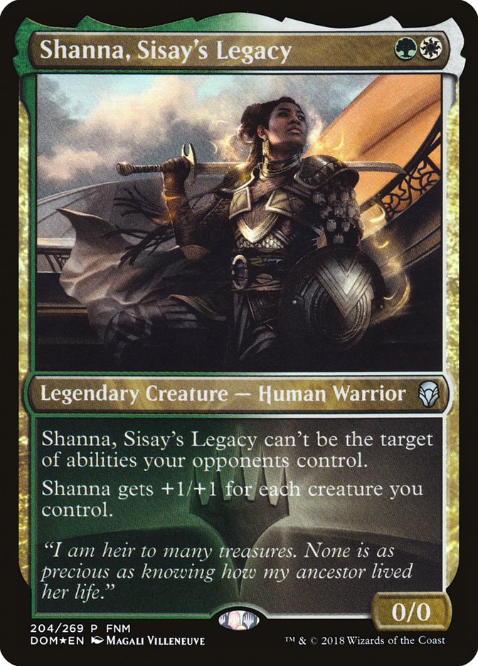 Shanna, Sisay's Legacy (FNM) [Dominaria Promos] | Local Legends