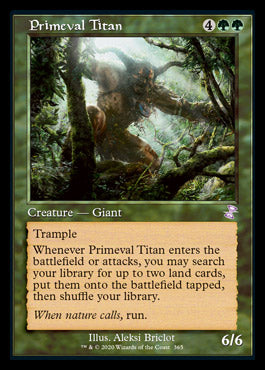 Primeval Titan (Timeshifted) [Time Spiral Remastered] | Local Legends