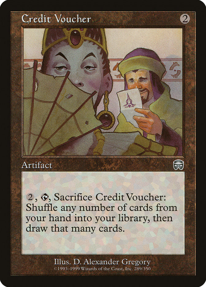 Credit Voucher [Mercadian Masques] | Local Legends