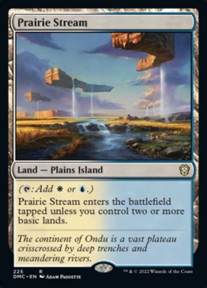 Prairie Stream [Dominaria United Commander] | Golgari Games