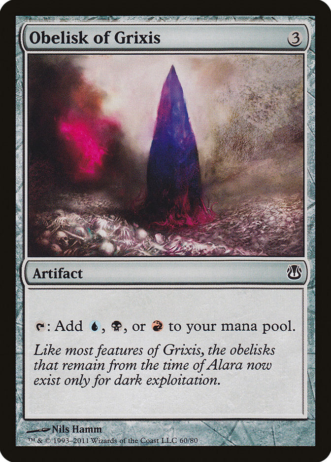 Obelisk of Grixis [Duel Decks: Ajani vs. Nicol Bolas] | Local Legends