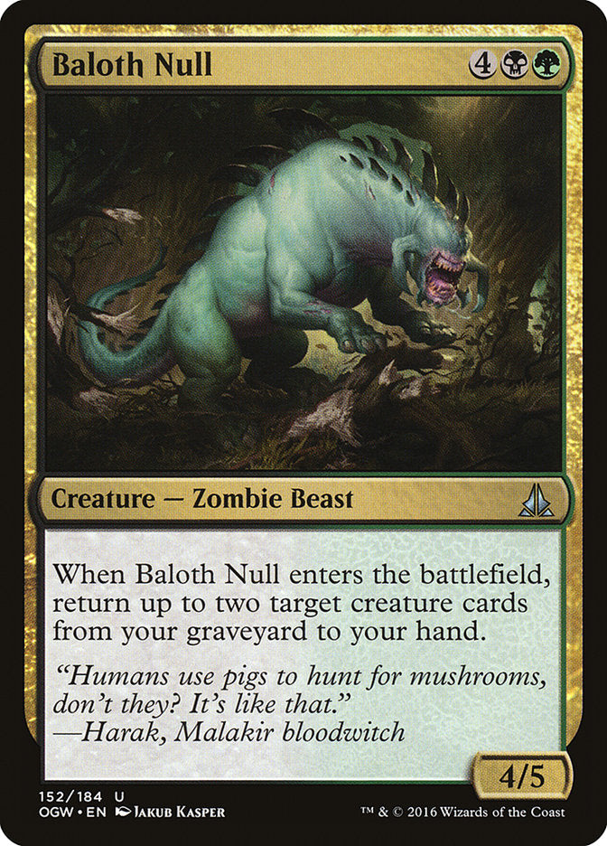 Baloth Null [Oath of the Gatewatch] | Golgari Games