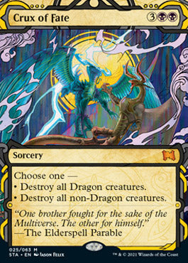 Crux of Fate (Foil Etched) [Strixhaven: School of Mages Mystical Archive] | Local Legends
