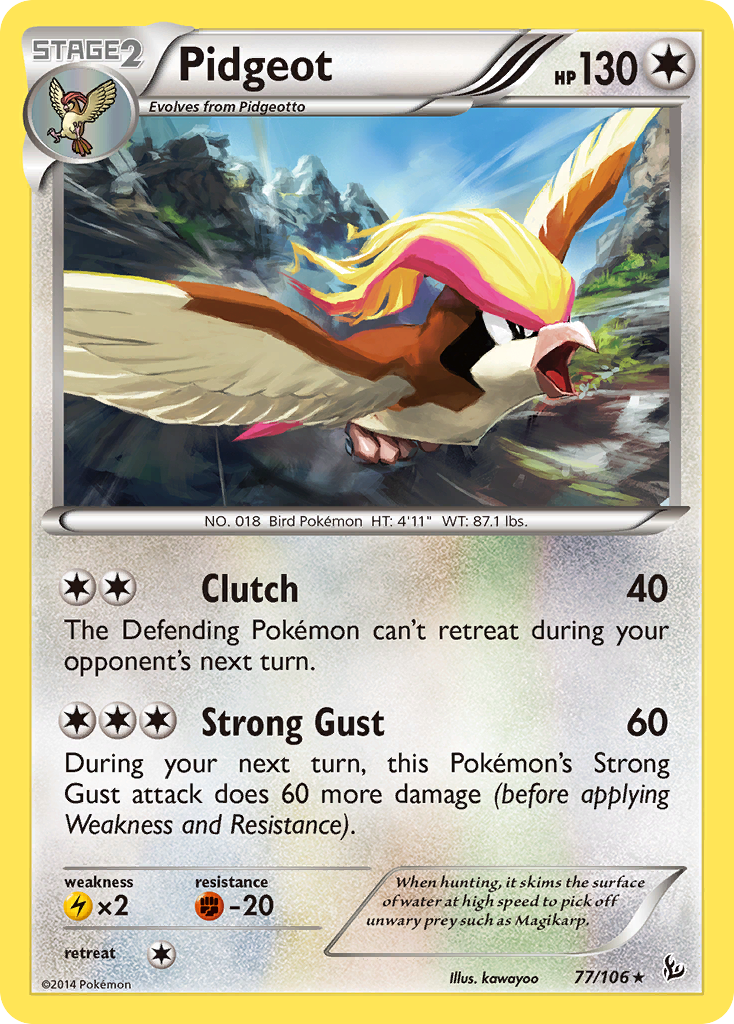 Pidgeot (77/106) [XY: Flashfire] | Golgari Games