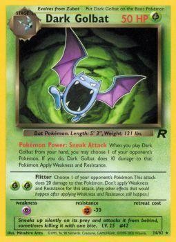 Dark Golbat (24/82) [Team Rocket Unlimited] | Golgari Games