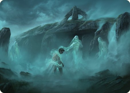 Fog on the Barrow-Downs Art Card [The Lord of the Rings: Tales of Middle-earth Art Series] | Local Legends