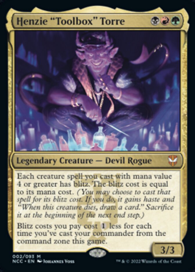 Henzie "Toolbox" Torre [Streets of New Capenna Commander] | Local Legends