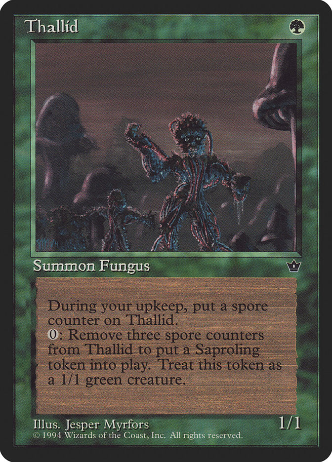 Thallid (Jesper Myrfors) [Fallen Empires] | Local Legends