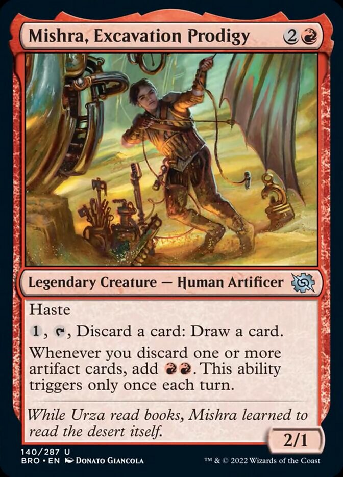 Mishra, Excavation Prodigy [The Brothers' War] | Local Legends