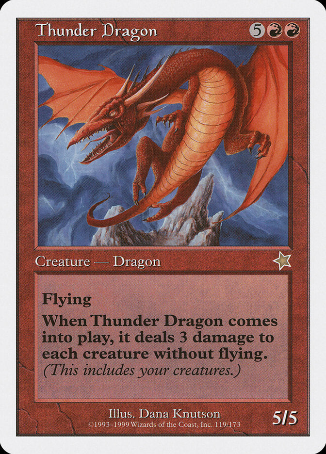 Thunder Dragon [Starter 1999] | Local Legends