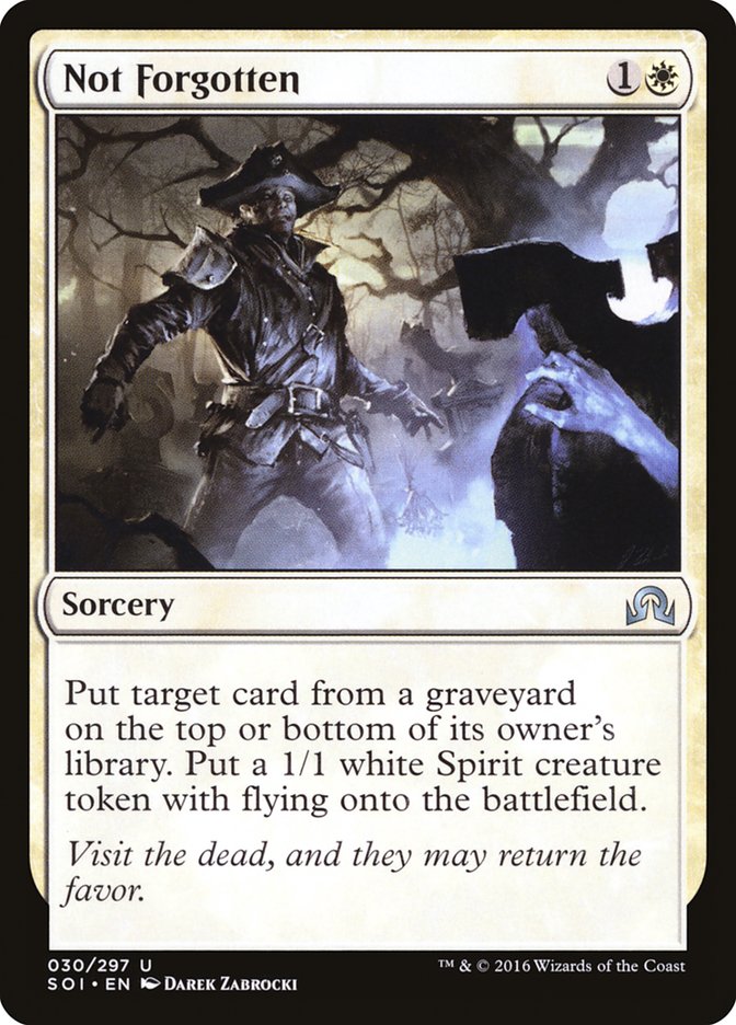 Not Forgotten [Shadows over Innistrad] | Local Legends