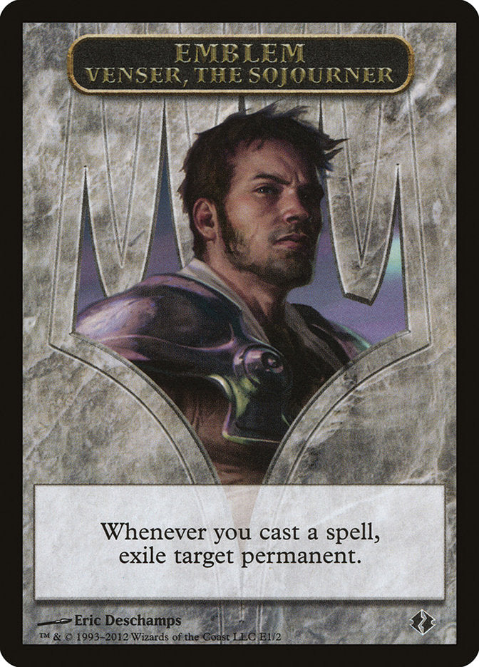 Venser, the Sojourner Emblem [Duel Decks: Venser vs. Koth Tokens] | Local Legends