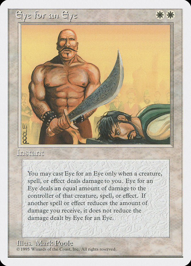 Eye for an Eye [Fourth Edition] | Local Legends