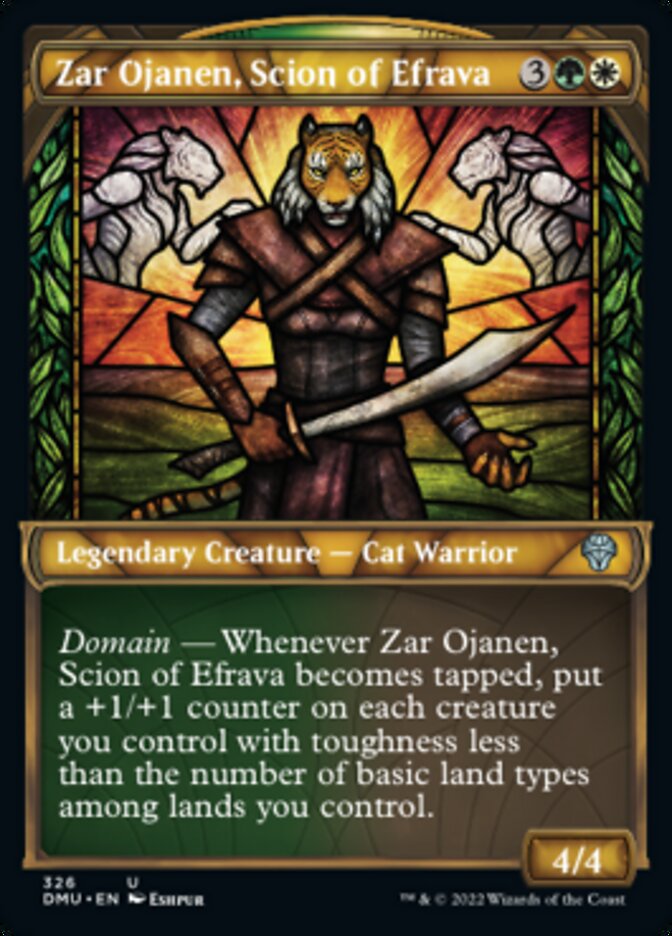 Zar Ojanen, Scion of Efrava (Showcase) [Dominaria United] | Local Legends
