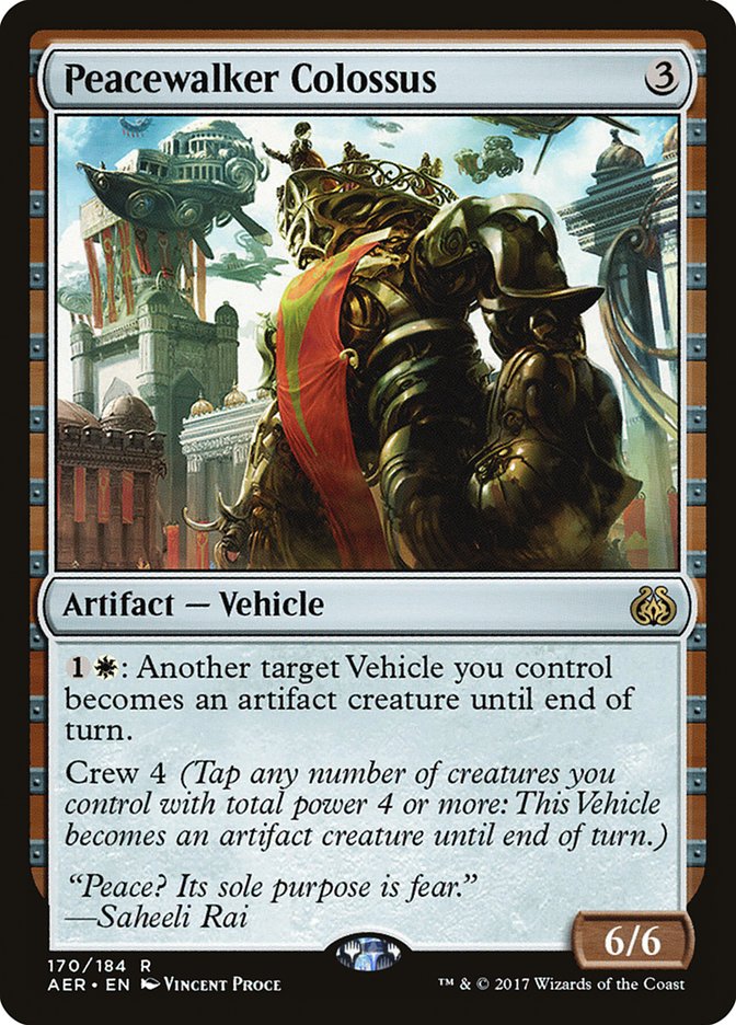 Peacewalker Colossus [Aether Revolt] | Golgari Games