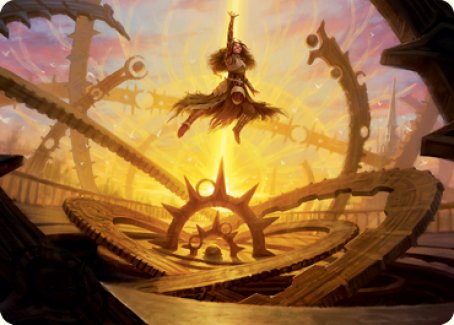 Katilda's Rising Dawn Art Card [Innistrad: Crimson Vow Art Series] | Golgari Games