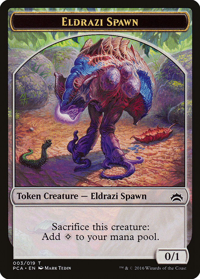 Eldrazi Spawn Token (003/019) [Planechase Anthology Tokens] | Local Legends
