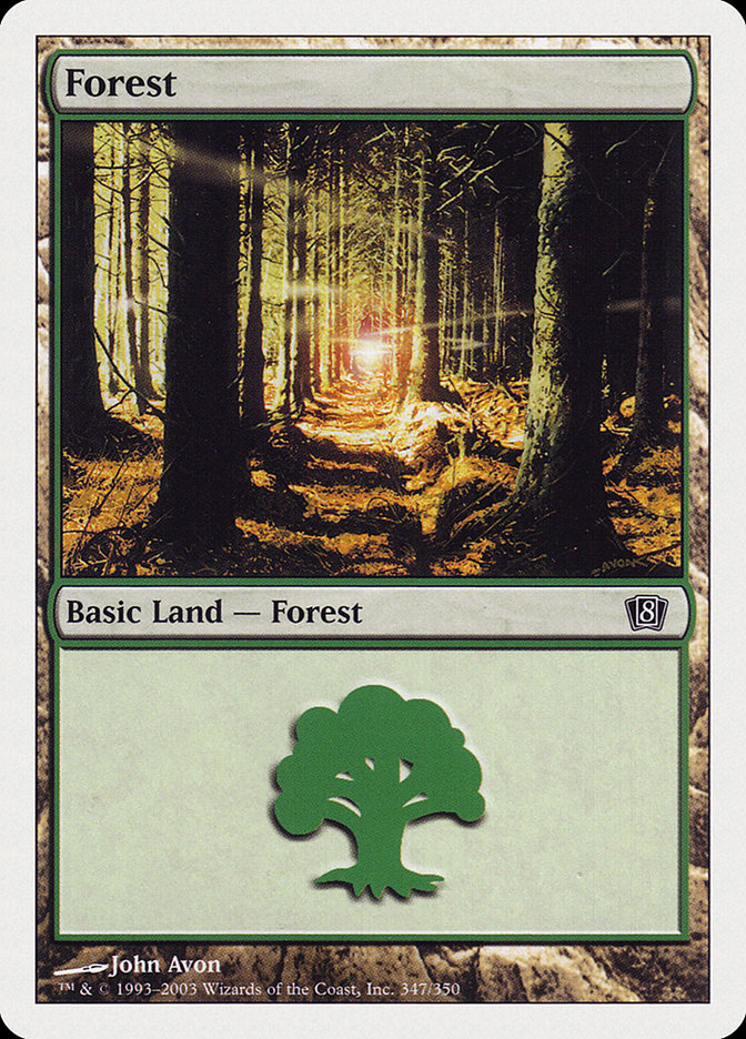 Forest (347) [Eighth Edition] | Local Legends