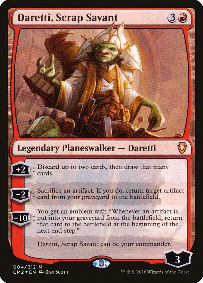 Daretti, Scrap Savant [Commander Anthology Volume II] | Golgari Games