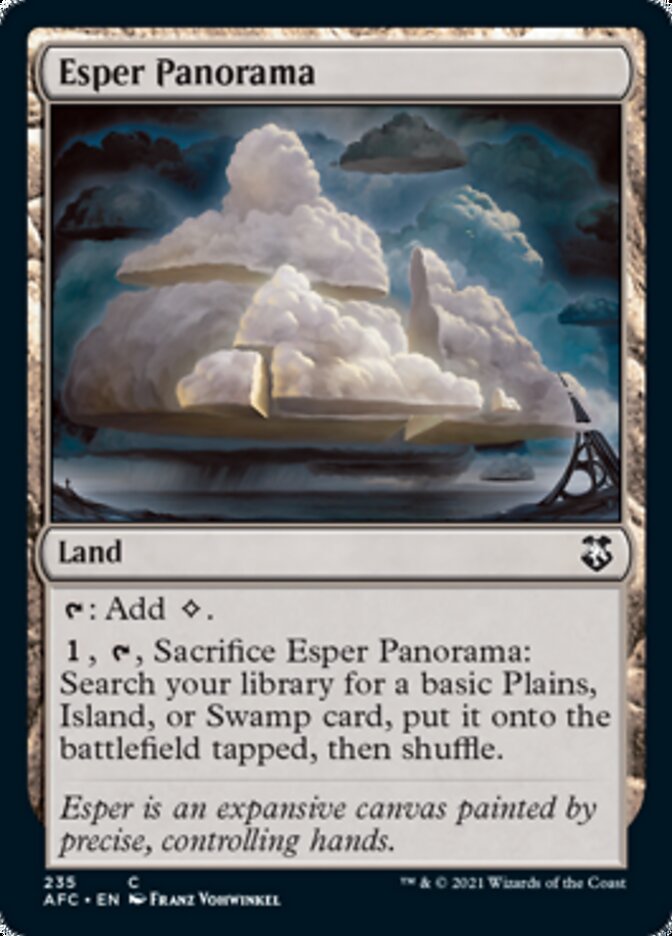 Esper Panorama [Dungeons & Dragons: Adventures in the Forgotten Realms Commander] | Local Legends