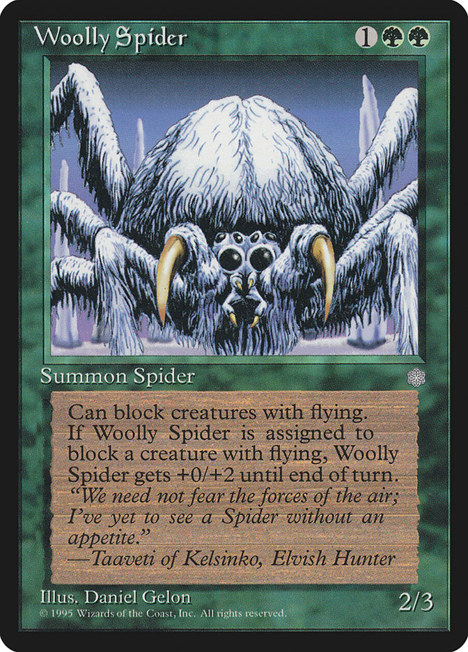 Woolly Spider [Ice Age] | Golgari Games