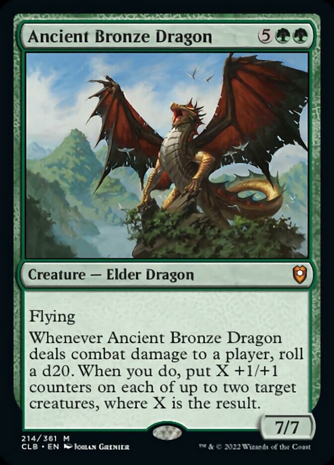 Ancient Bronze Dragon [Commander Legends: Battle for Baldur's Gate] | Golgari Games