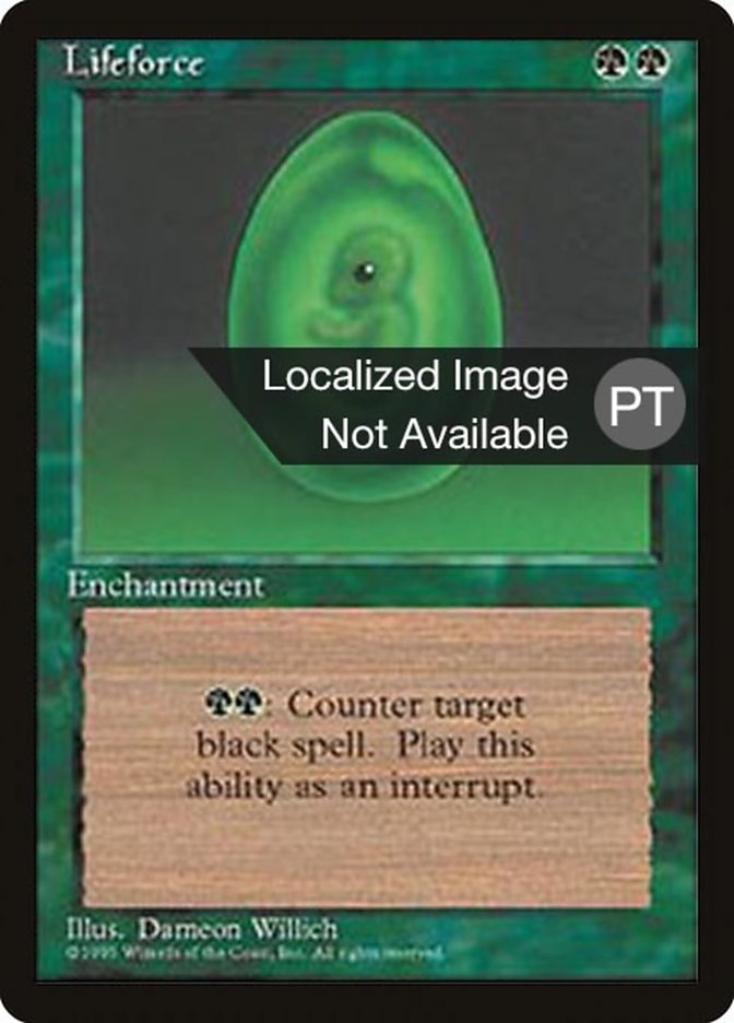 Lifeforce [Fourth Edition (Foreign Black Border)] | Local Legends