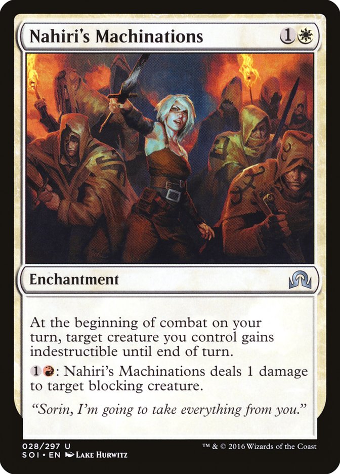 Nahiri's Machinations [Shadows over Innistrad] | Local Legends