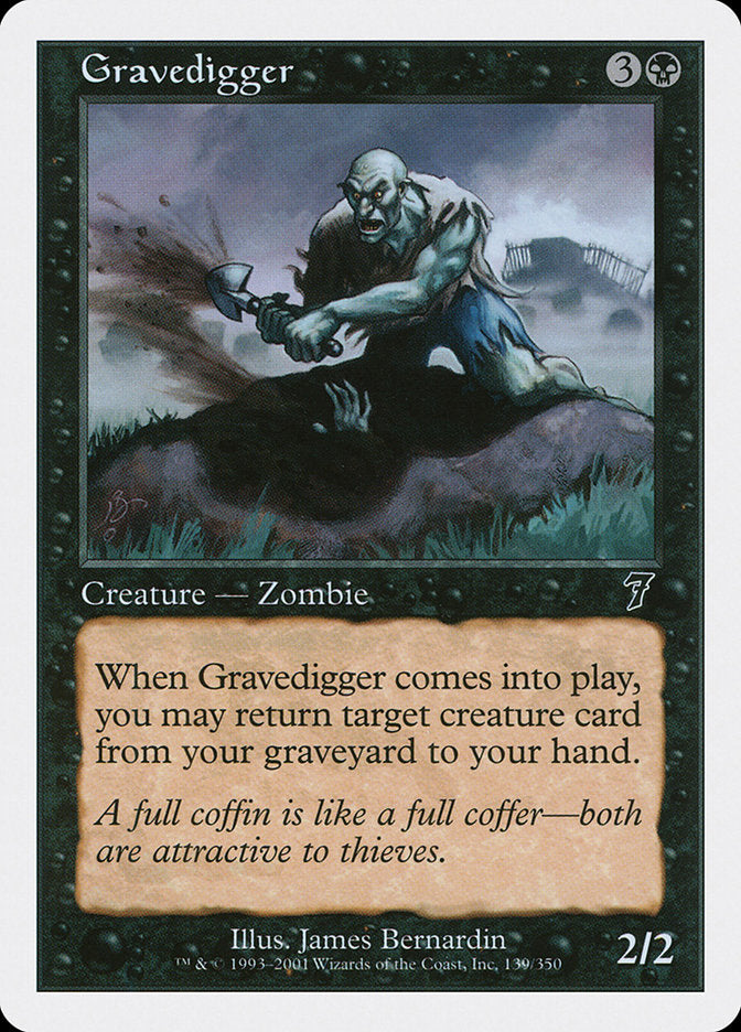 Gravedigger [Seventh Edition] | Golgari Games