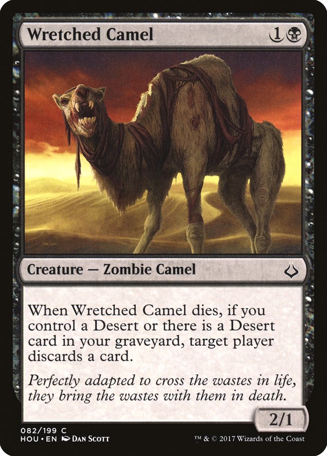 Wretched Camel [Hour of Devastation] | Golgari Games