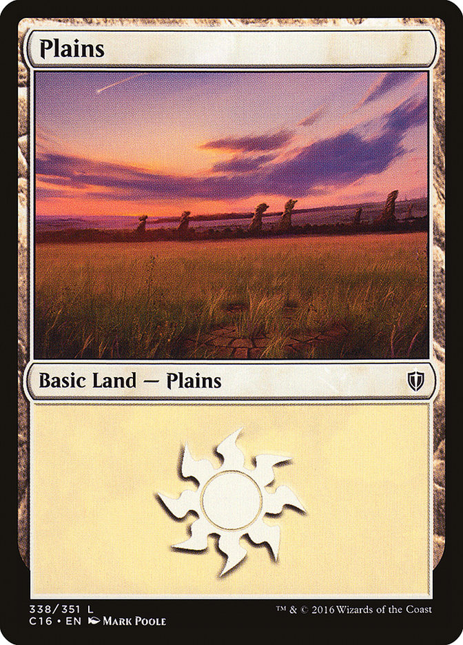 Plains (338) [Commander 2016] | Local Legends