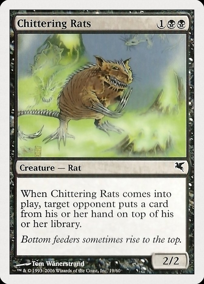 Chittering Rats (19) [Hachette UK] | Golgari Games