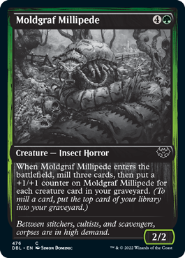 Moldgraf Millipede [Innistrad: Double Feature] | Golgari Games