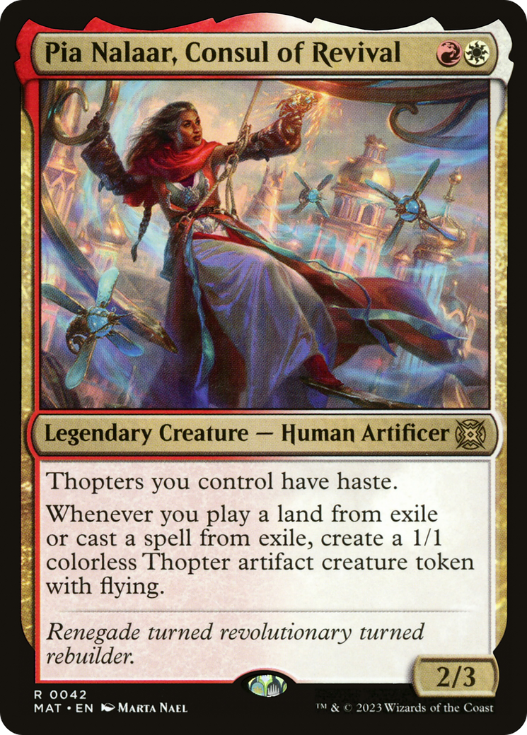 Pia Nalaar, Consul of Revival [March of the Machine: The Aftermath] | Golgari Games