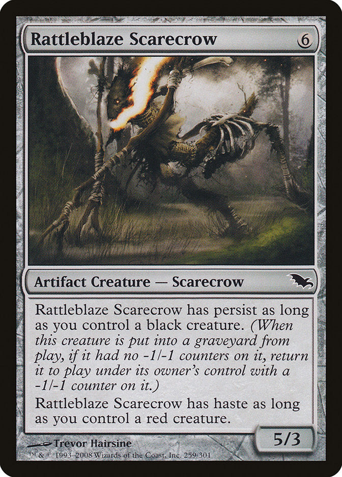 Rattleblaze Scarecrow [Shadowmoor] | Golgari Games