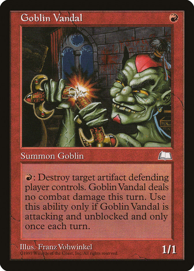 Goblin Vandal [Weatherlight] | Local Legends