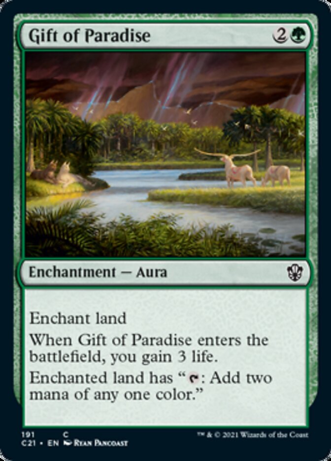 Gift of Paradise [Commander 2021] | Local Legends
