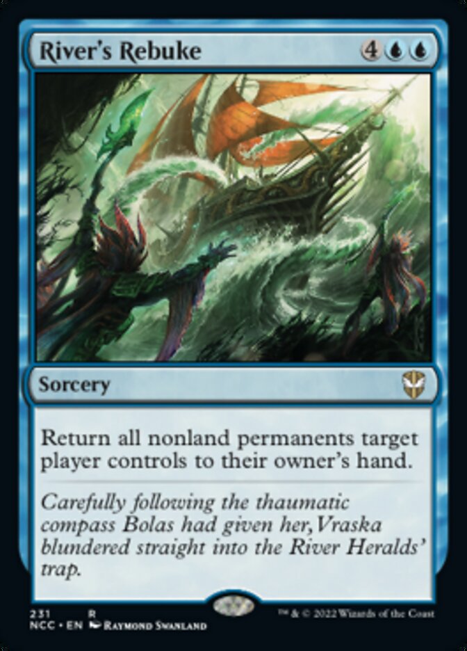 River's Rebuke [Streets of New Capenna Commander] | Local Legends