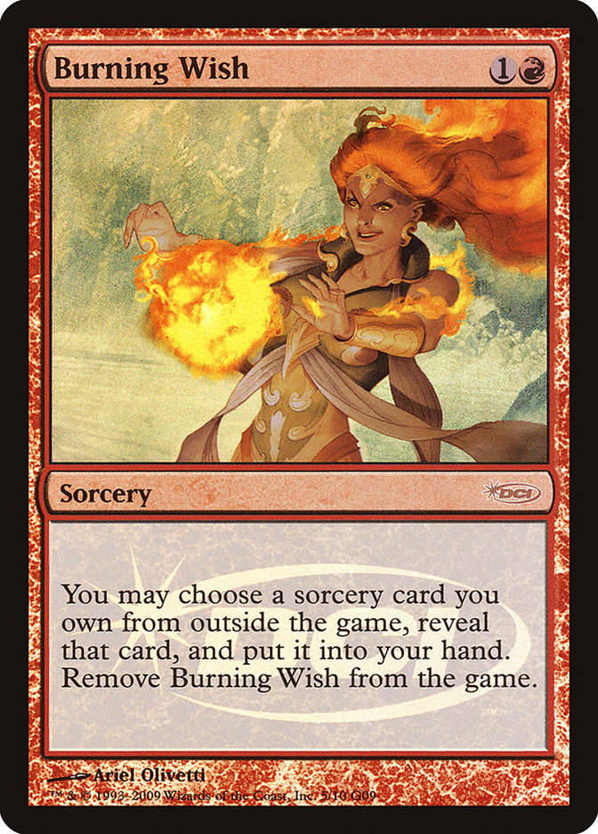 Burning Wish [Judge Gift Cards 2009] | Local Legends