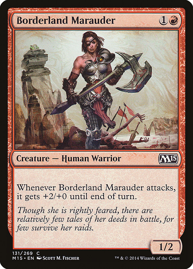 Borderland Marauder [Magic 2015] | Golgari Games