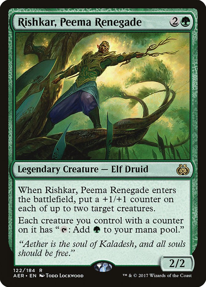 Rishkar, Peema Renegade [Aether Revolt] | Golgari Games