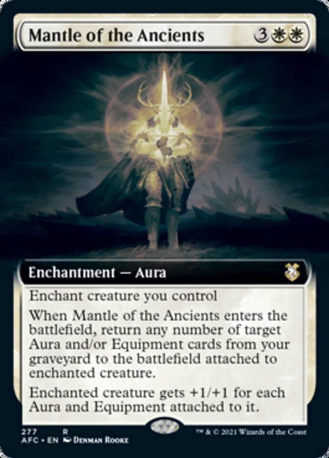 Mantle of the Ancients (Extended Art) [Dungeons & Dragons: Adventures in the Forgotten Realms Commander] | Local Legends