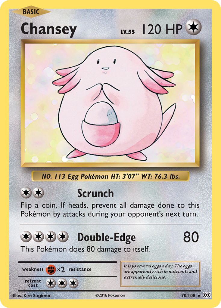 Chansey (70/108) [XY: Evolutions] | Golgari Games