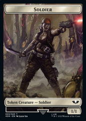 Soldier (003) // Sicarian Infiltrator Double-sided Token [Universes Beyond: Warhammer 40,000 Tokens] | Local Legends