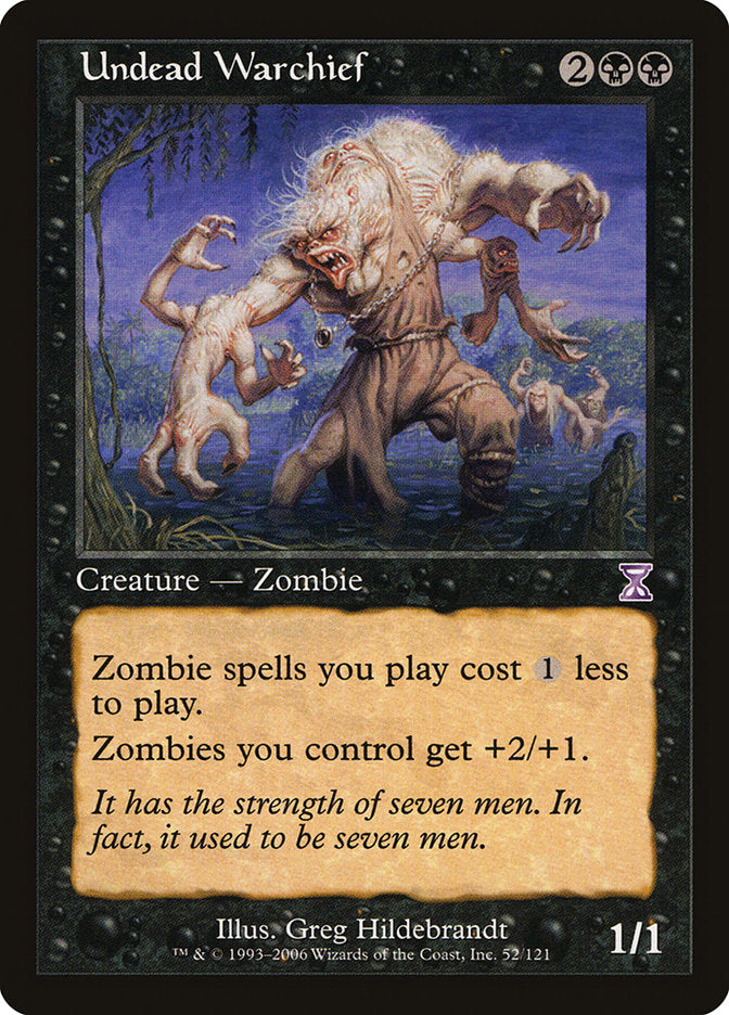 Undead Warchief [Time Spiral Timeshifted] | Local Legends