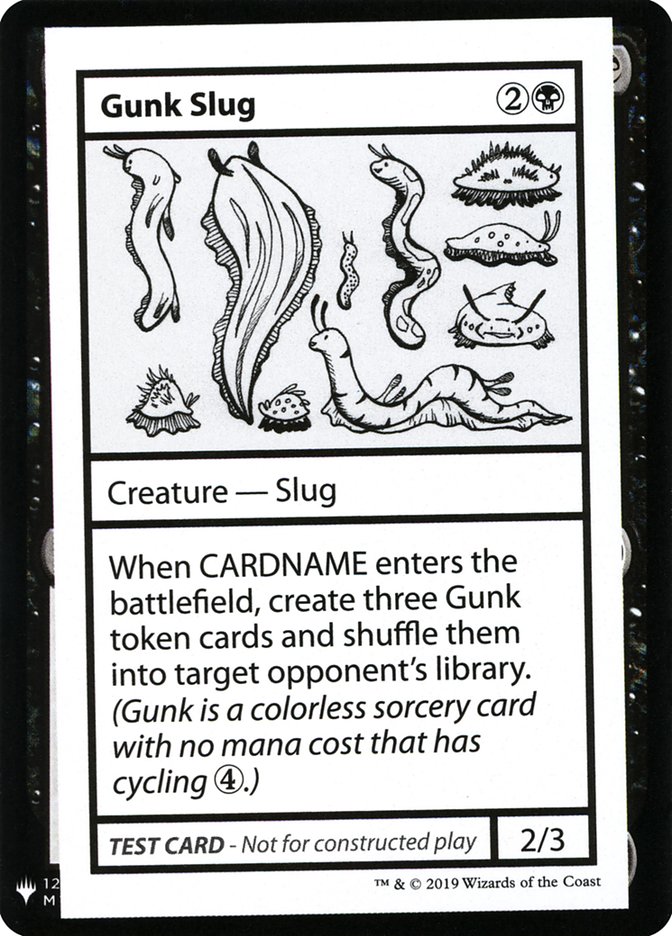 Gunk Slug [Mystery Booster Playtest Cards] | Golgari Games