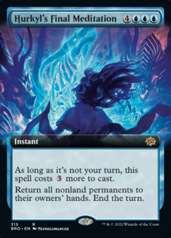 Hurkyl's Final Meditation (Extended Art) [The Brothers' War] | Local Legends