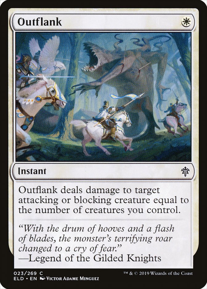 Outflank [Throne of Eldraine] | Local Legends