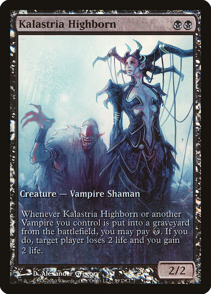 Kalastria Highborn (Game Day) (Extended Art) [Worldwake Prerelease Promos] | Golgari Games